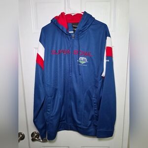 Super Bowl XLIII Hoodie NFL Reebok Team Apparel Tampa Bay 2009-Men's Size L NWT